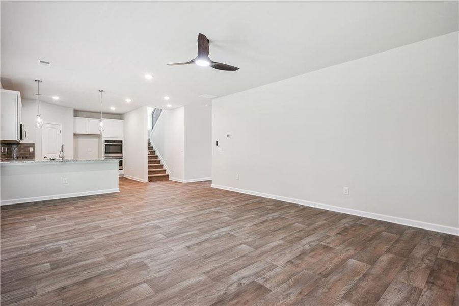 Spacious, unfurnished interior of a new home in River Walk Farm, Covington (Image 18). Spacious, unfurnished interior of a new home in River Walk Farm, Covington (Image 18).
