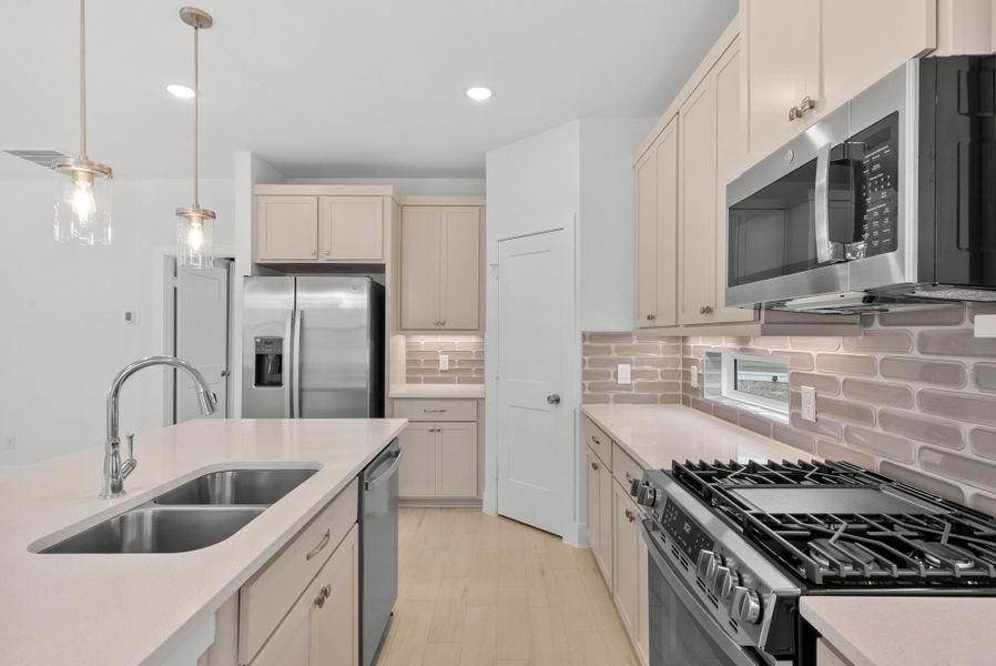 Furnished interior view inside a new home in Balmoral, Humble (Image 10).