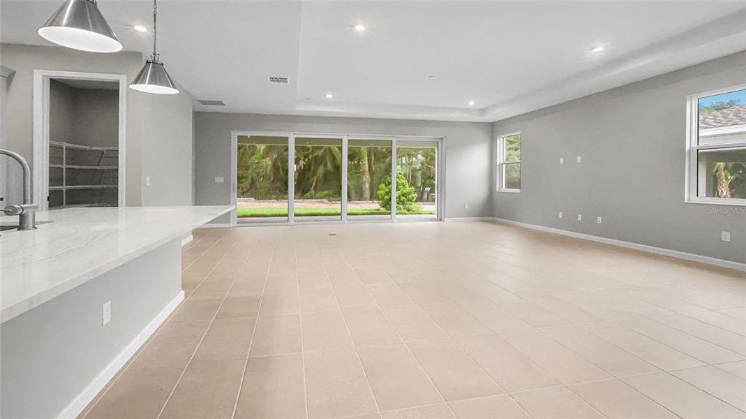 Spacious, unfurnished interior of a new home in Cresswind at Hammock Oaks, Lady Lake (Image 17). Spacious, unfurnished interior of a new home in Cresswind at Hammock Oaks, Lady Lake (Image 17).