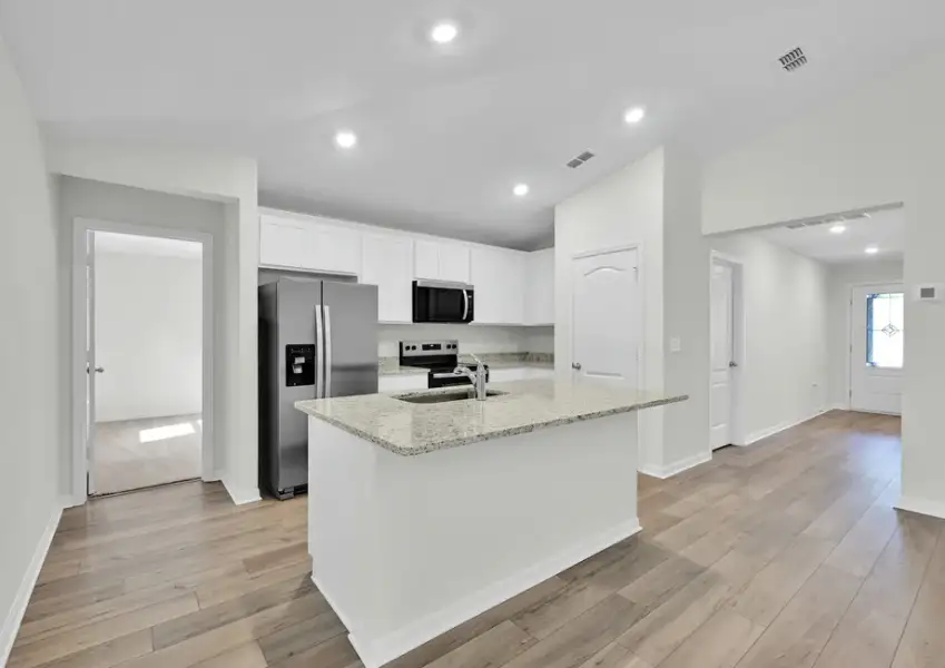 Upgraded kitchen