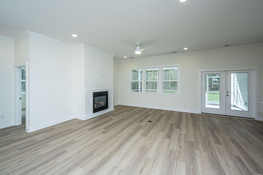 Spacious, unfurnished interior of a new home in , Awendaw (Image 31).
