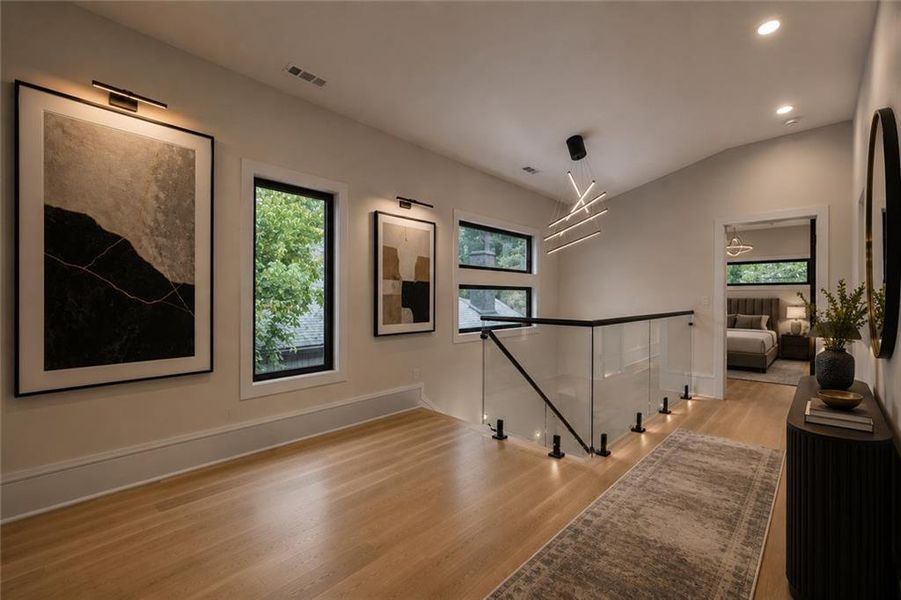 Furnished interior view inside a new home in , Atlanta (Image 13). Furnished interior view inside a new home in , Atlanta (Image 13).