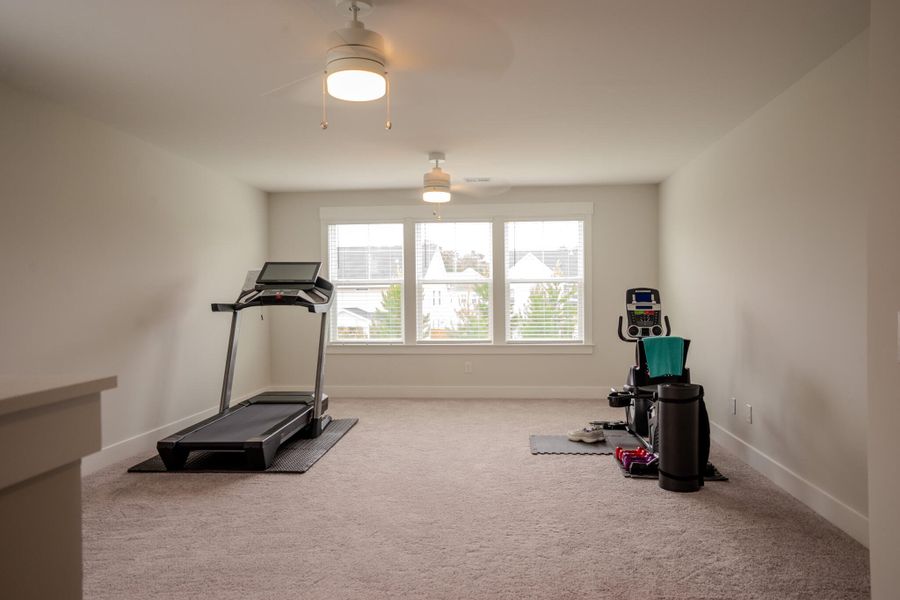 Furnished interior view inside a new home in Hewing Farms, Summerville (Image 4).