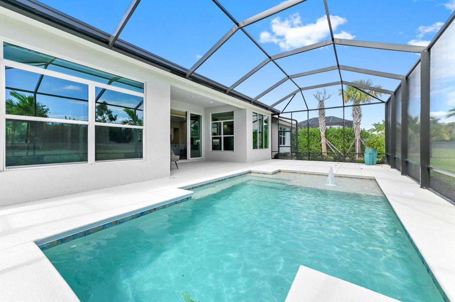 Exterior details and patio area of a home in Belterra, Port St. Lucie (Image 28).