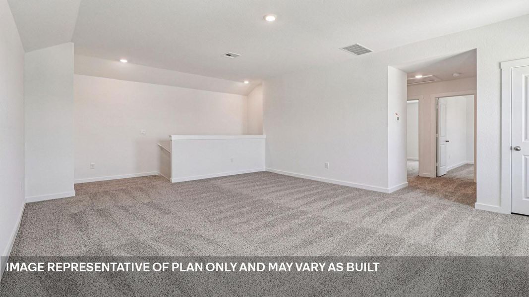 Spacious, unfurnished interior of a new home in Monarch Ranch, Manor (Image 19).