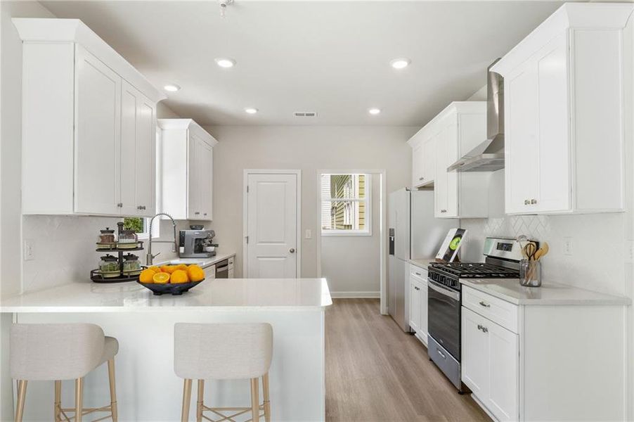 Furnished interior view inside a new home in Parkside, Clarkston (Image 8).