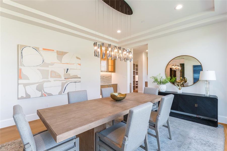 Furnished interior view inside a new home in , Dallas (Image 25). Furnished interior view inside a new home in , Dallas (Image 25).