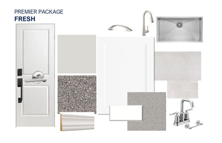 Sample of building materials used in homes in Asante- Atrium Series, Surprise (Image 4).