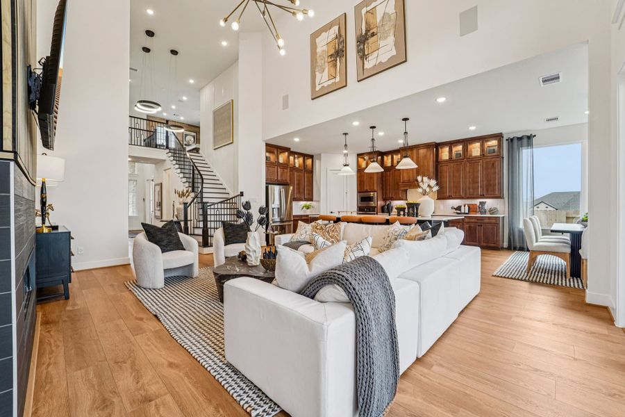 Furnished interior view inside a new home in Briarley, Montgomery (Image 18).