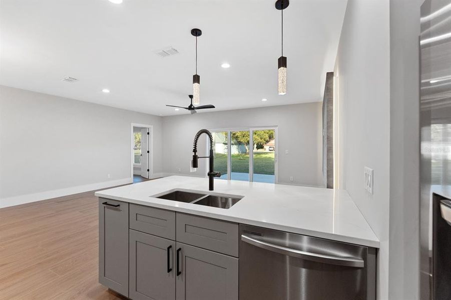 Furnished interior view inside a new home in , Sanford (Image 4).