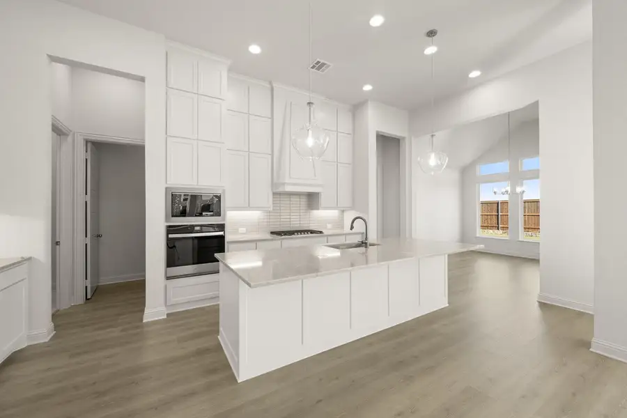 Furnished interior view inside a new home in BridgeWater - Phase 1, Midlothian (Image 10).