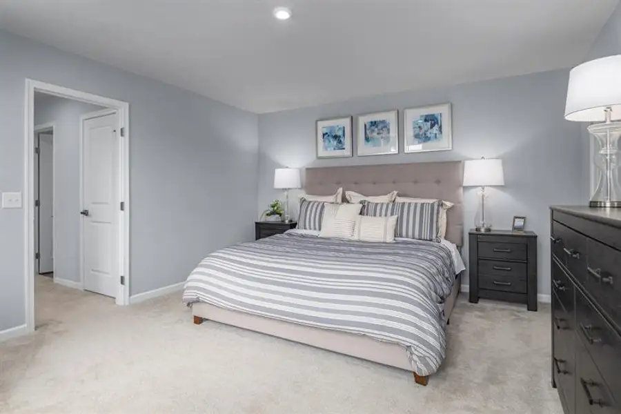 Furnished interior in a model home at Stockbridge in Elizabeth City (Image 13).