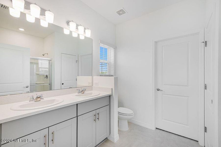 Furnished interior view inside a new home in Coopers Meadow, Jacksonville (Image 3).