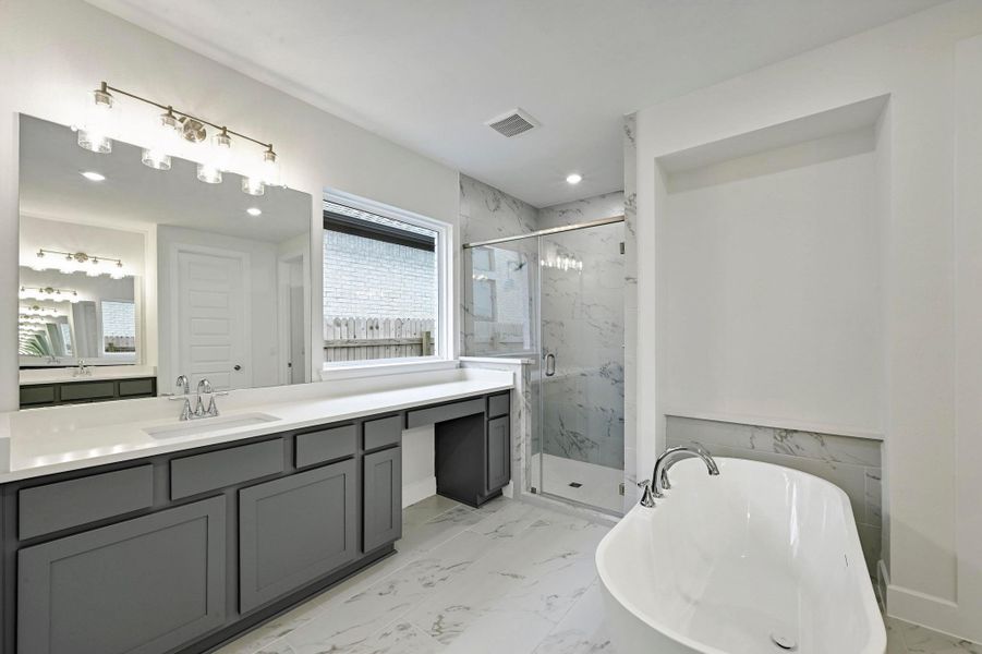 Furnished interior view inside a new home in , Liberty Hill (Image 17).