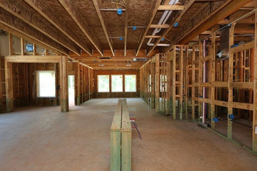 In-progress construction of a new home in The Woodlands Hills - Summit Collection, Willis, TX (Image 8). In-progress construction of a new home in The Woodlands Hills - Summit Collection, Willis, TX (Image 8).