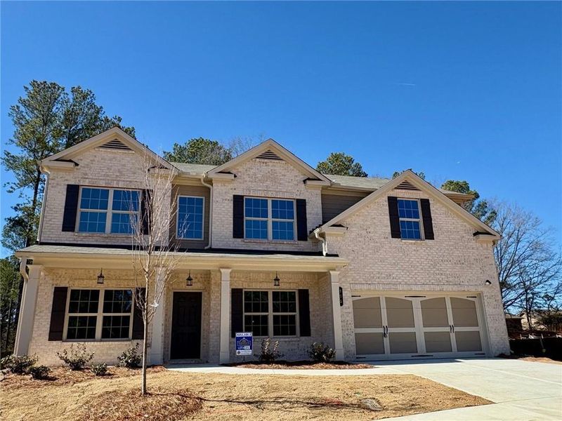 In-progress construction of a new home in , Grayson, GA (Image 38).
