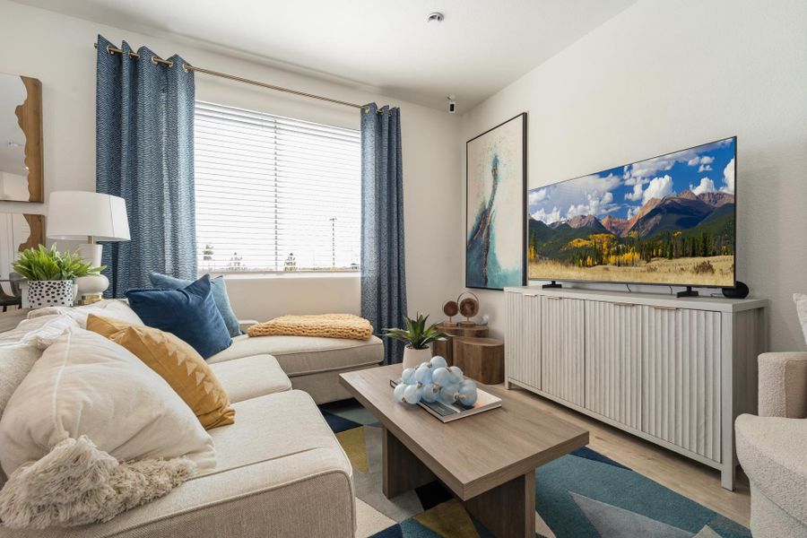 Furnished interior view inside a new home in Conestoga, Ault (Image 23).