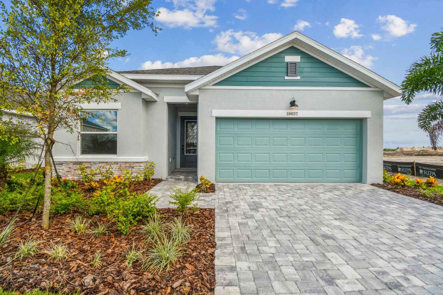 Image 9 representing the The Weidler by David Weekley Homes in North River Ranch – Garden Series, Parrish, FL.