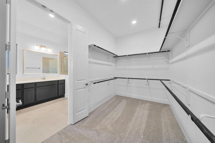 Furnished interior view inside a new home in Chambers Creek, Willis (Image 11).