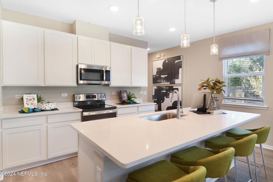 Furnished interior view inside a new home in Irongate, Jacksonville (Image 12).