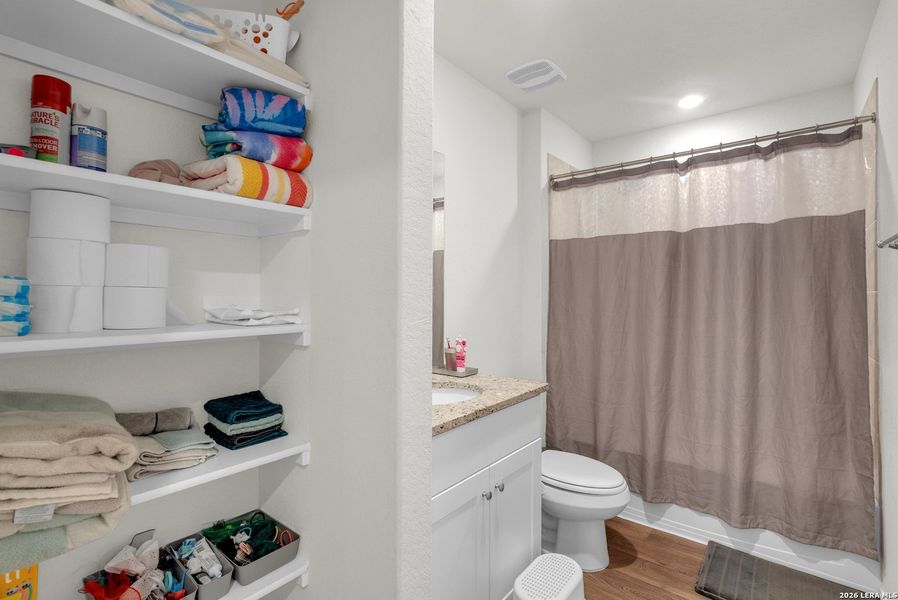 Furnished interior view inside a new home in Langdon, San Antonio (Image 16).