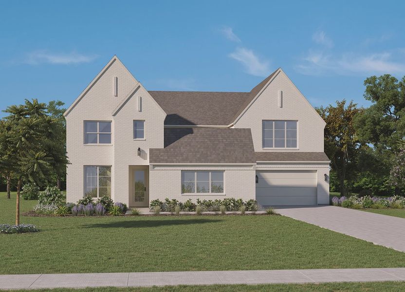 Representative exterior photo of a completed home built from the The Collin by Homebound in Park Place, Prosper, TX (Image 10).