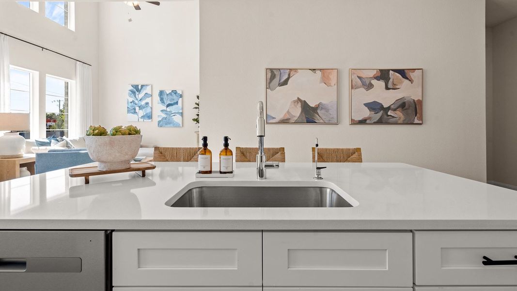Close-up of interior finishes inside a home in Greenwood Square, Richardson (Image 16).