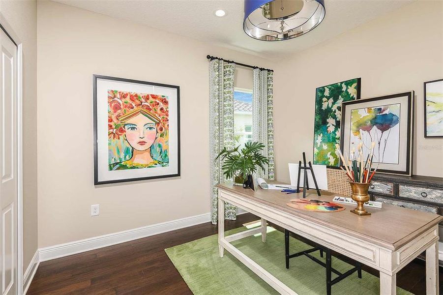 photos are of the model home and not actual home