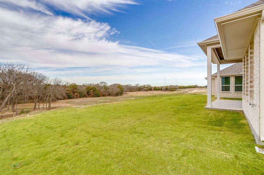Exterior details and patio area of a home in , Midlothian (Image 20).