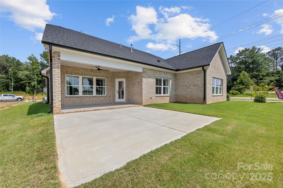 Front exterior of a new home in , Waxhaw, NC, highlighting curb appeal (Image 20). Front exterior of a new home in , Waxhaw, NC, highlighting curb appeal (Image 20).