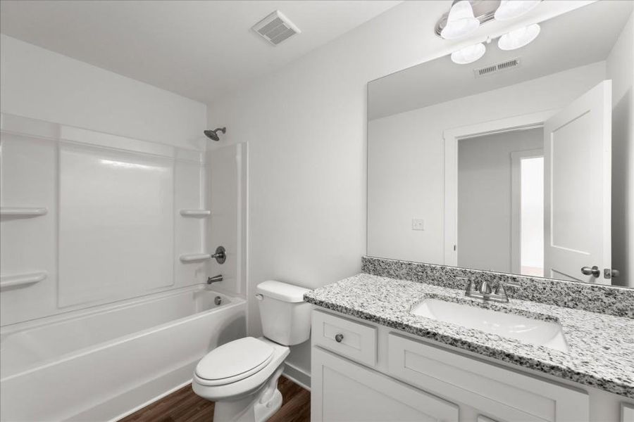 Furnished interior view inside a new home in , Statham (Image 9).