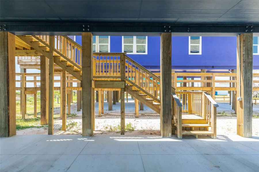 Exterior details and patio area of a home in , Surfside Beach (Image 27). Exterior details and patio area of a home in , Surfside Beach (Image 27).