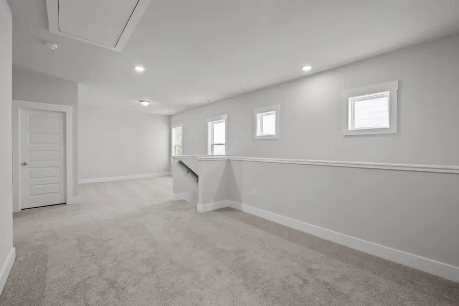 Representative unfurnished interior of a home built from the Bliss by Garman Homes in Golden Gate, High Point (Image 13).