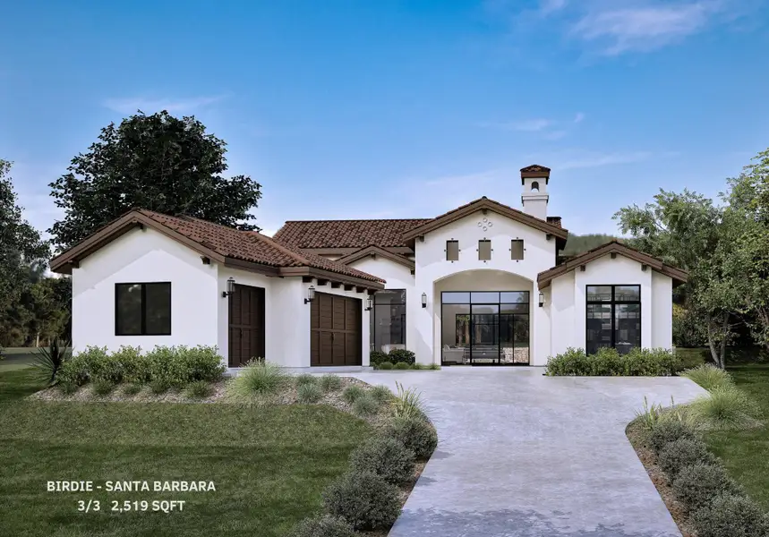 Front Elevation- Santa Barbara