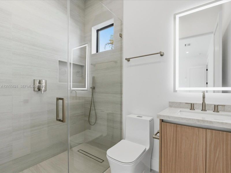 Furnished interior view inside a new home in , Miami (Image 16). Furnished interior view inside a new home in , Miami (Image 16).