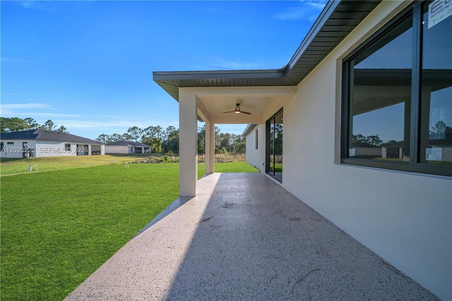 Exterior details and patio area of a home in , Lehigh Acres (Image 3).