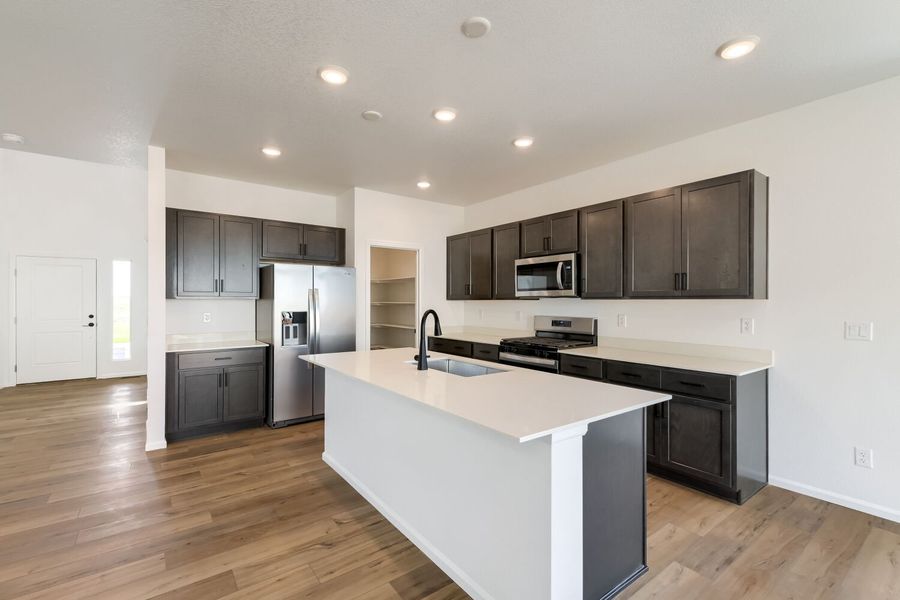 Furnished interior view inside a new home in Brighton Crossings, Brighton (Image 3).