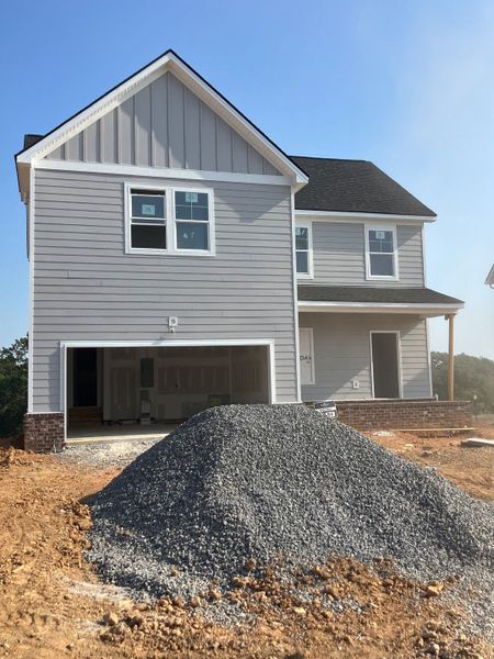 Front exterior of a new home in Calista Farms, White House, TN, highlighting curb appeal (Image 67).