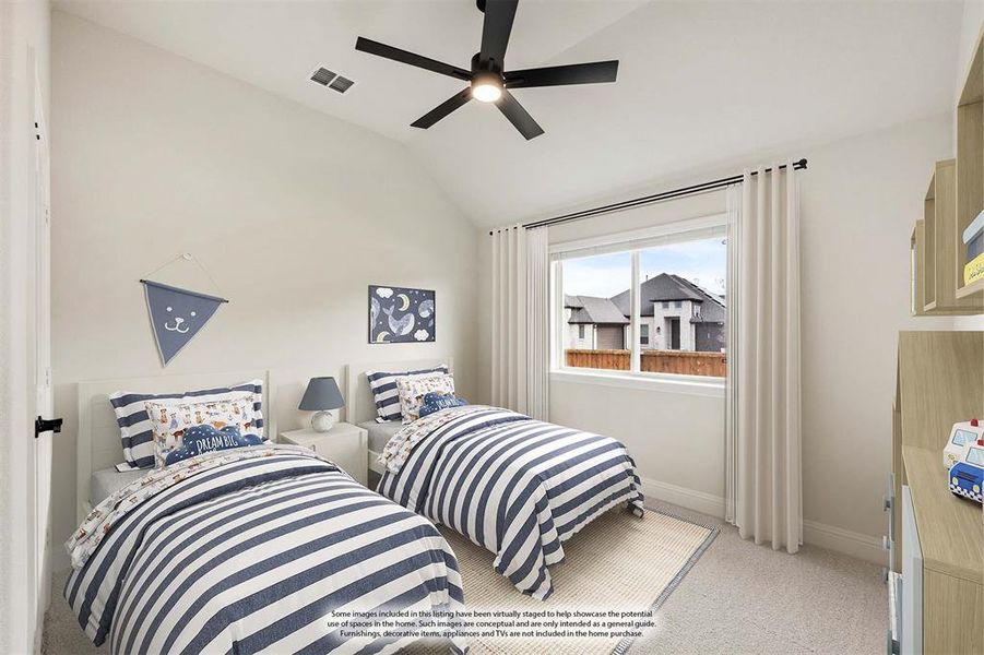 Furnished interior view inside a new home in Timberbrook, Justin (Image 10). Furnished interior view inside a new home in Timberbrook, Justin (Image 10).