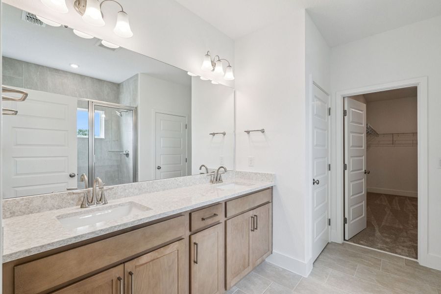 Furnished interior view inside a new home in Northlake at Ovation, Winter Garden (Image 10).