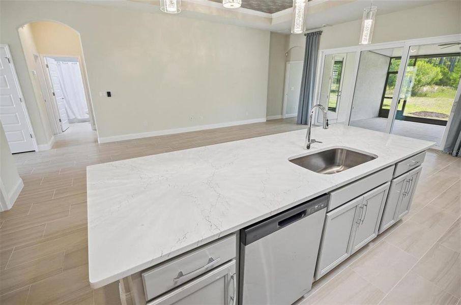 Furnished interior view inside a new home in , Palm Coast (Image 39).
