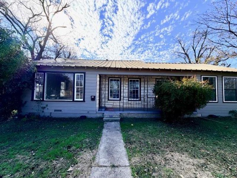 Exterior details and patio area of a home in , Brownwood (Image 12). Exterior details and patio area of a home in , Brownwood (Image 12).