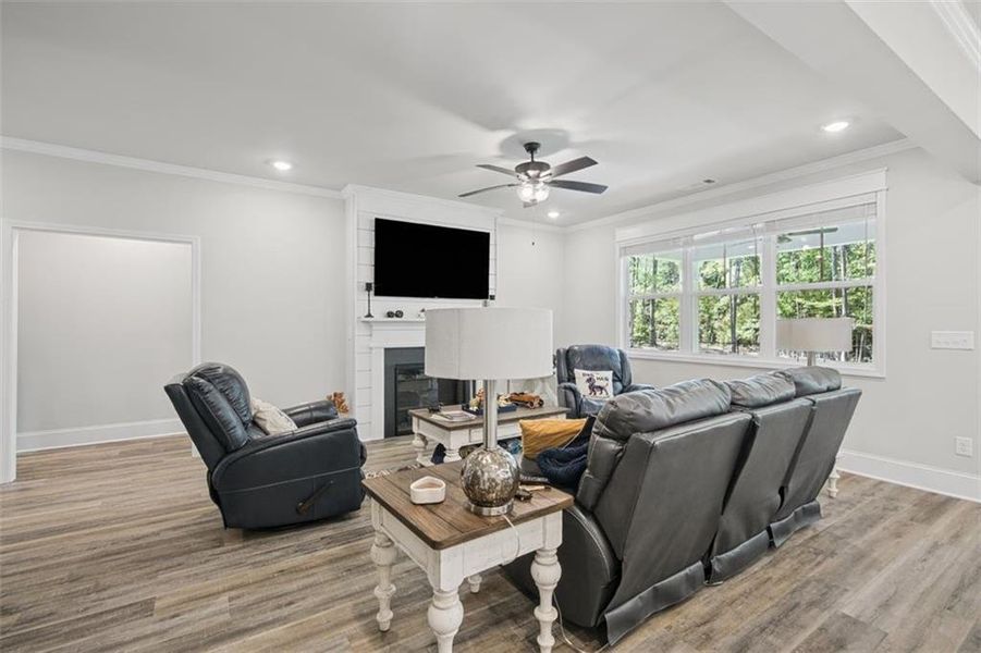 Furnished interior view inside a new home in , Douglasville (Image 12).