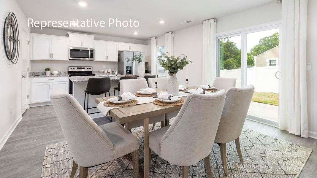 Furnished interior view inside a new home in Cramer Estates, Gastonia (Image 4).