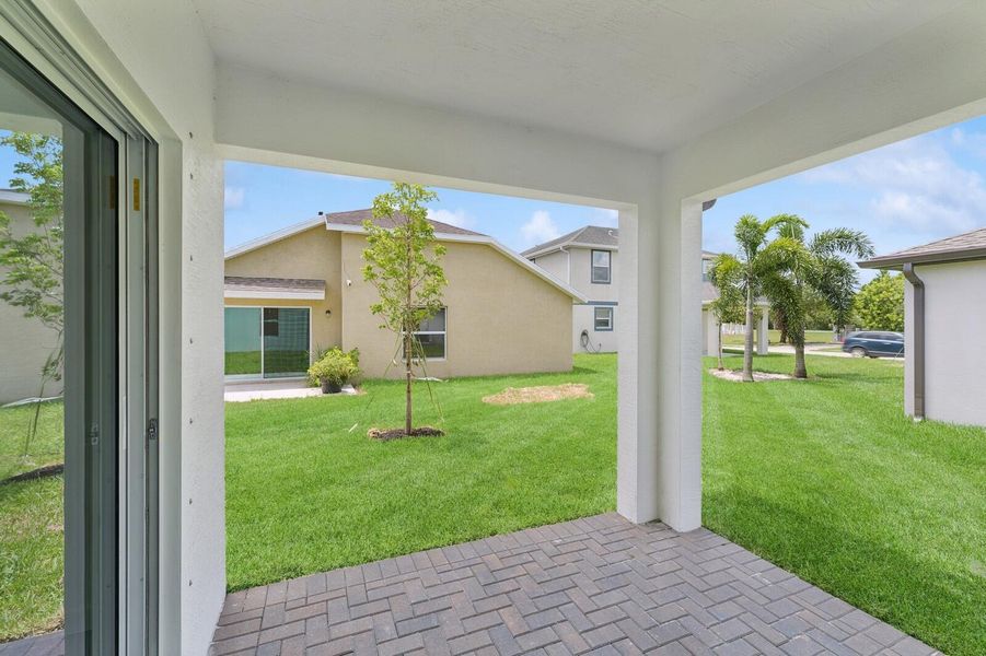 Exterior details and patio area of a home in , Fort Pierce (Image 3). Exterior details and patio area of a home in , Fort Pierce (Image 3).