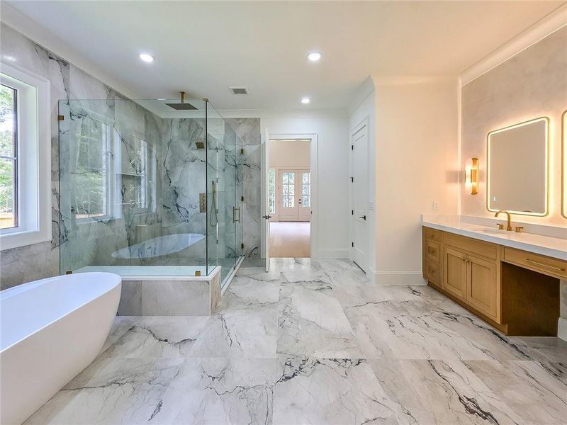 Furnished interior view inside a new home in , Winder (Image 35).