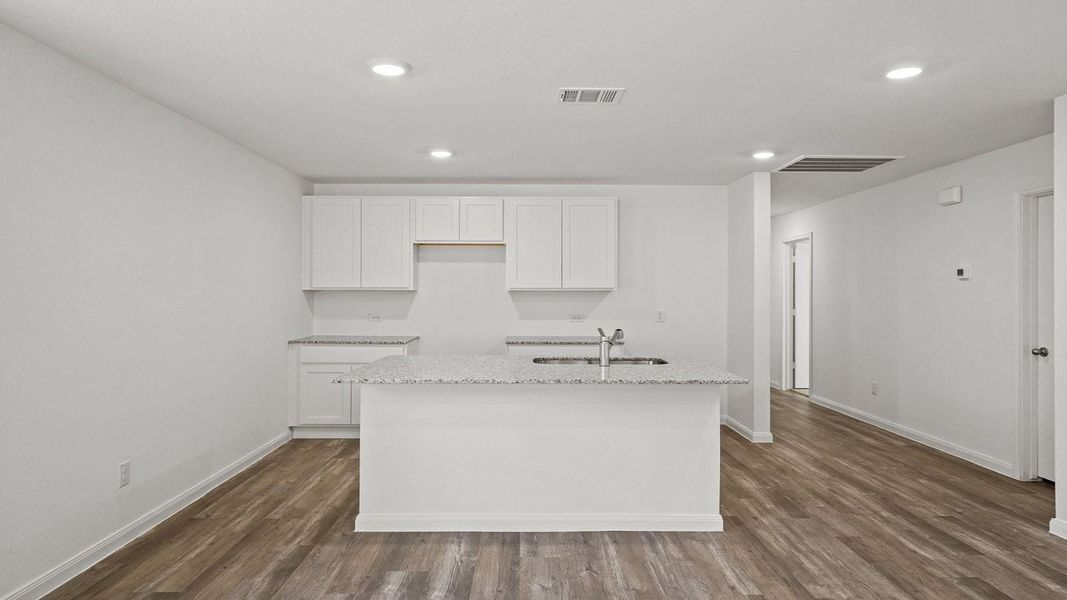 Furnished interior view inside a new home in McCrorey Trails, Conroe (Image 7).