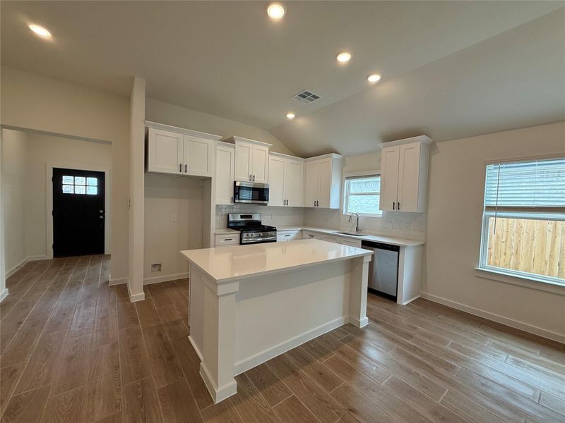 Furnished interior view inside a new home in Ashland, Angleton (Image 8).
