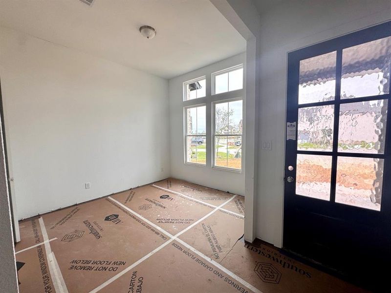 Flex Room Construction Progress