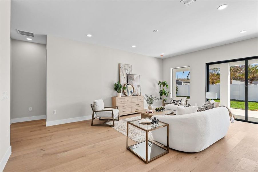 Furnished interior view inside a new home in College Park, Orlando (Image 43).